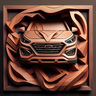 3D модель Hyundai Tucson (STL)